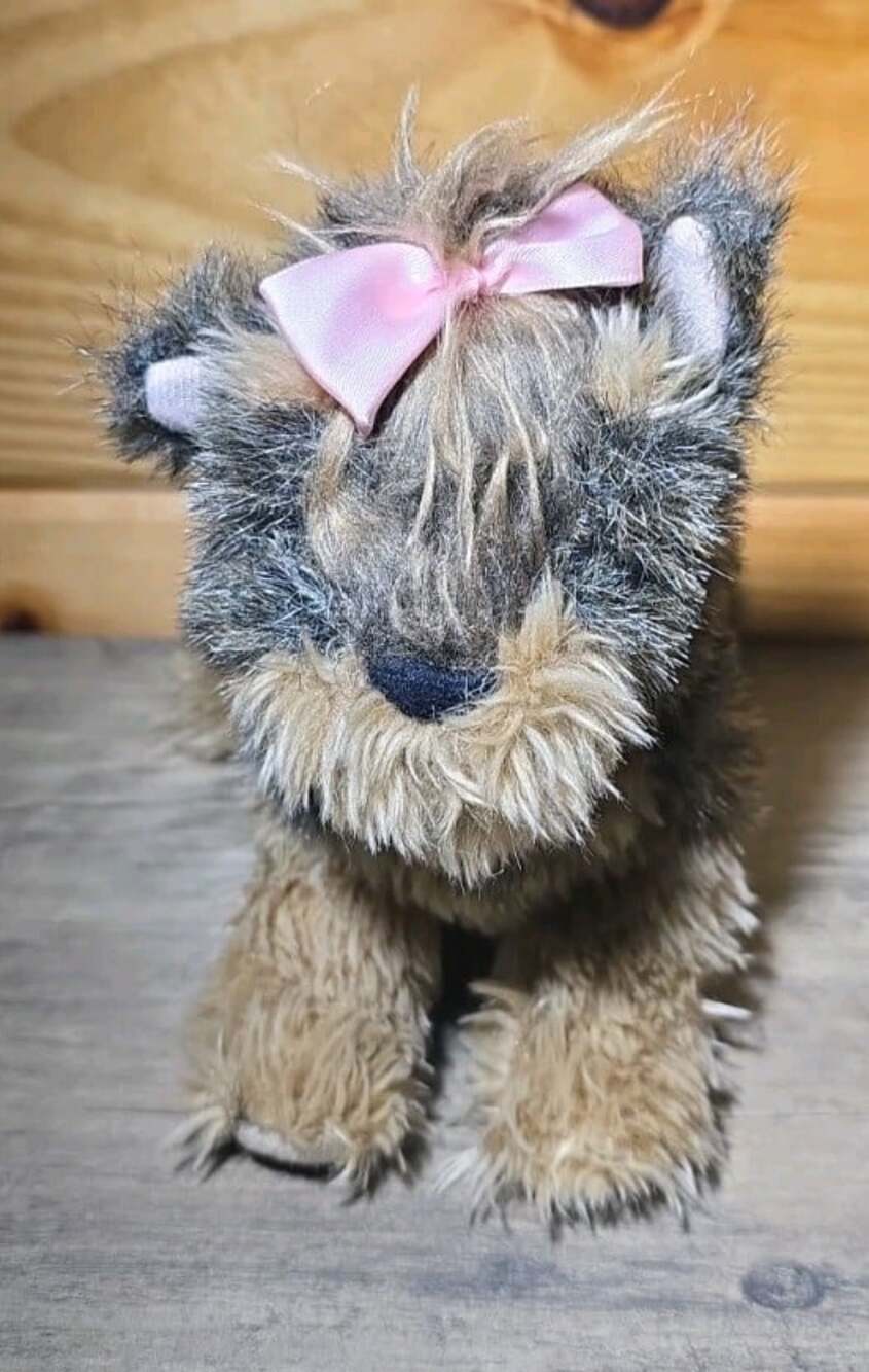 Helzberg Diamonds Limited Edition 2008 Yorkie Dog Plush Toodles 10" No Tags